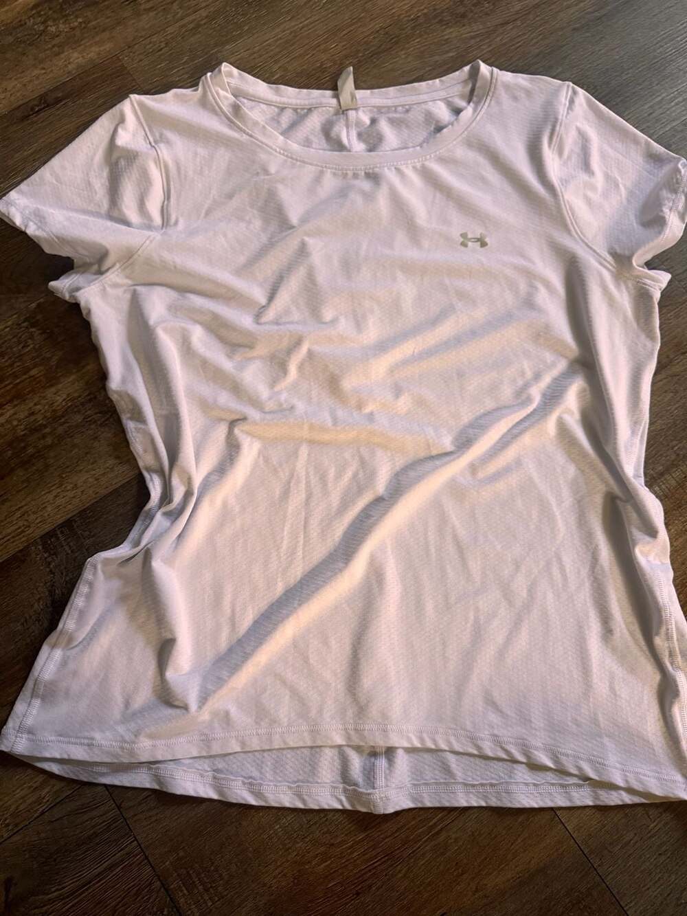 Under Armour HeatGear Armour Short Sleeve Tee Size XL White